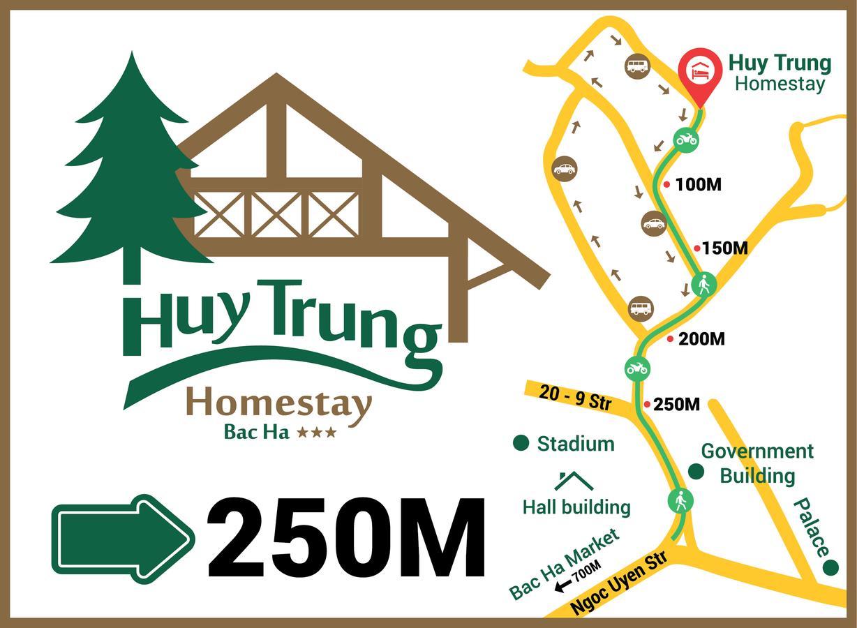 Huy Trung Homestay Bac Ha  Exterior photo